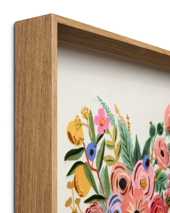 Garden Party Heart Multi 1'9"x1'9" Wall Art
